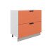 Джаз Шкаф рабочий L800 (2 ящ.) (эмаль)
