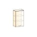 Джаз Шкаф навесной L500 H900 (1 дв. гл.) (эмаль)