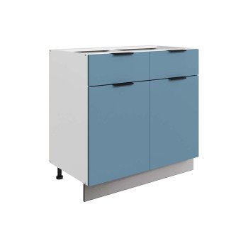 Стоун Шкаф рабочий L800 Старт (2 дв. гл. 2 ящ.)