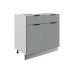 Стоун Шкаф рабочий L800 Старт (2 дв. гл. 2 ящ.)