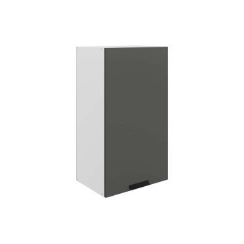 Джаз Шкаф навесной L450 H900 (1 дв. гл.) (эмаль) Джаз Шкаф навесной L450 H900 (1 дв. гл.) (эмаль)