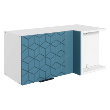 Стоун Шкаф навесной L800 Н360 (1 дв. гл.) с фрезеровкой