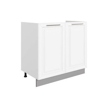 Мишель Шкаф рабочий под мойку L800 (2 дв. гл.) (эмаль)