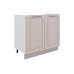 Мишель Шкаф рабочий под мойку L800 (2 дв. гл.) (эмаль)