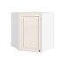 Мишель Шкаф навесной угл. L600x600 Н720 (1 дв. гл.) (эмаль)