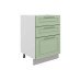Мишель Шкаф рабочий L500 (3 ящ.) (эмаль)