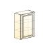 Мишель Шкаф навесной L600 Н900 (1 дв. гл.) (эмаль)