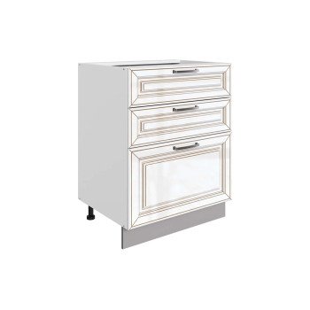 Атланта Шкаф рабочий L600 Старт (3 ящ.) (эмаль)