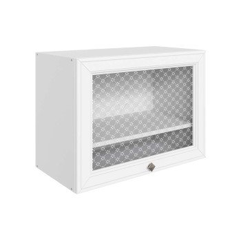 Мишель Шкаф навесной L600 Н450 (1 дв. рам. гориз.) (эмаль)