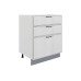 Монако Шкаф рабочий L600 (3 ящ.)