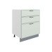 Монако Шкаф рабочий L600 (3 ящ.)