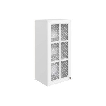 Мишель Шкаф навесной L400 Н900 (1 дв. реш.) (эмаль)