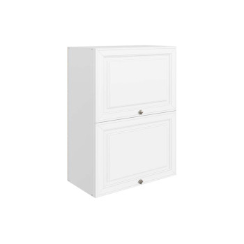 Мишель Шкаф навесной L600 Н900 (2 дв. гл. гориз.) (эмаль) Мишель Шкаф навесной L600 Н900 (2 дв. гл. гориз.) (эмаль)