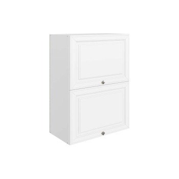 Мишель Шкаф навесной L600 Н900 (2 дв. гл. гориз.) (эмаль) Мишель Шкаф навесной L600 Н900 (2 дв. гл. гориз.) (эмаль)