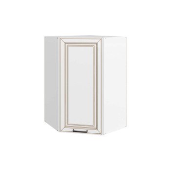 Атланта Шкаф навесной угл. L600х600 H900 (1 дв. гл.) (эмаль)