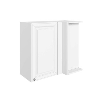 Мишель Шкаф навесной угл. L800х400 Н720 (1 дв. гл.) (эмаль)