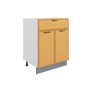 Монако Шкаф рабочий L600 Старт (2 дв. гл. 1 ящ.)