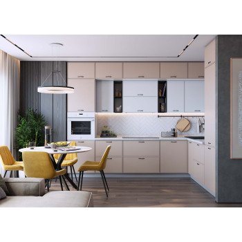 Кухонный гарнитур 6 "Монако" (ширина 320х240 см)