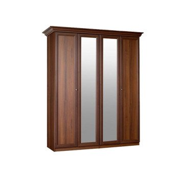 Европа-7 Шкаф 4-х ств. с зеркалами