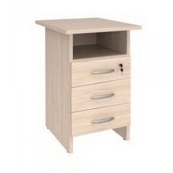 63.60 Альфа 63 Тумба офисная приставная с замком