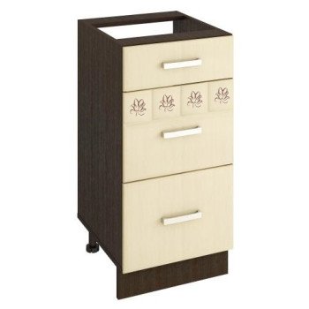 10.59.2 Аврора 10 Стол с 3-мя ящиками 400 мм