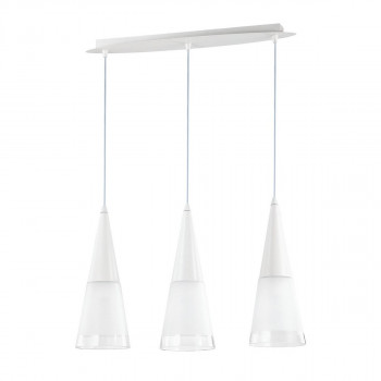 Подвесной светильник Ideal Lux Cono SB3 Bianco