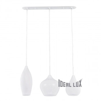 Подвесной светильник Ideal Lux Soft SB3 Bianco