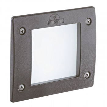 Уличный светодиодный светильник Ideal Lux Leti Square FI1 Grigio