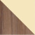 Бежевый + Дуб  Шамони темный -0.0000
