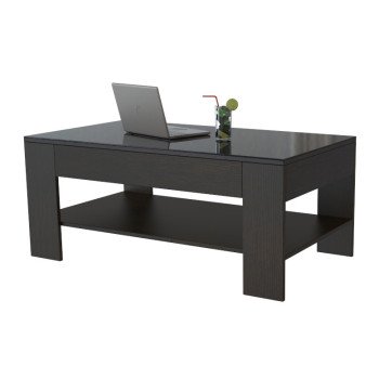 Журнальный столик BeautyStyle 26 (Венге/Черное стекло)