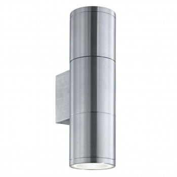 Уличный настенный светильник Ideal Lux Gun AP2 Small Alluminio