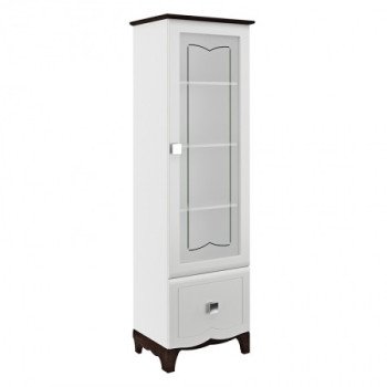 МН-122-24 Тиффани Шкаф с витриной