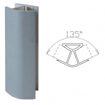 Соединитель 135 гр. цоколя 150мм Соединитель 135 гр. цоколя 150мм