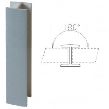 Соединитель 180 гр. цоколя 150мм