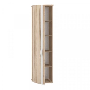 ЛД 636.080 Марта Шкаф-окончание с гнутой дверью левый