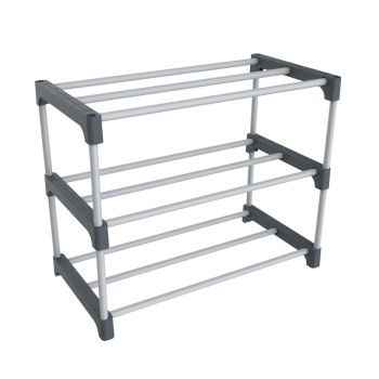 Полка для обуви Sheffilton SHT-SR6-P серый/темно-серый