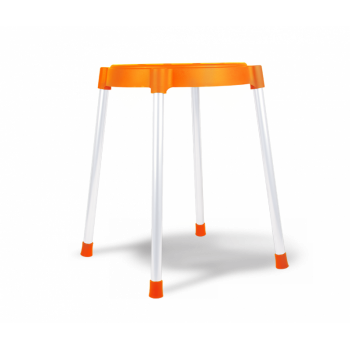 Табурет Sheffilton SHT-S36 оранжевый/серый