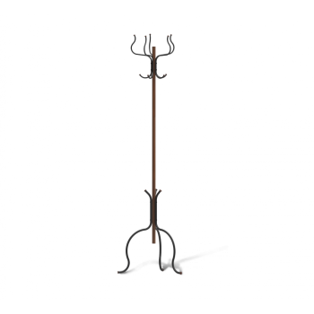 Вешалка Sheffilton SHT-CR300, черный/темный орех Вешалка Sheffilton SHT-CR300, черный/темный орех