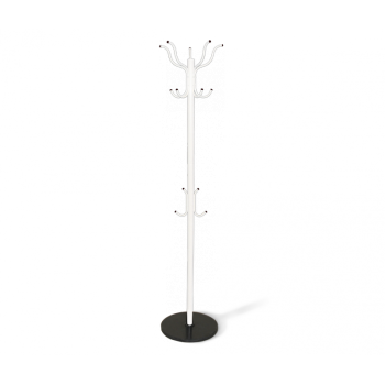 Вешалка Sheffilton SHT-CR400, белый/черный/мрамор