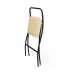 Стул барный складной Sheffilton SHT-S46 беж/черный муар Стул барный складной Sheffilton SHT-S46 беж/черный муар