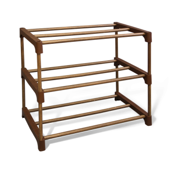 Полка для обуви Sheffilton SHT-SR6-P коричневый/орех глянц.