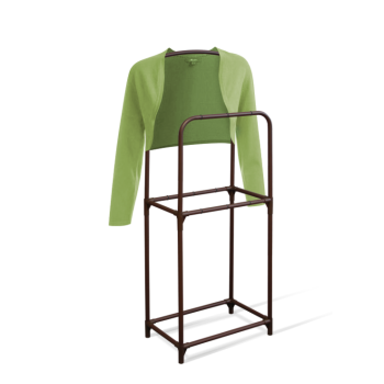 Вешалка Sheffilton SHT-SUR3, коричневый муар/коричневый