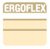 Ergoflex - микропористый наполнитель, нетоксичный, долговечный и гипоаллергенный. За счет инновационных свойств материала Ergoflex равномерно распределяется давление на различные части тела, снимается нагрузка с сосудов и улучшается кровообращение во время сна и отдыха.